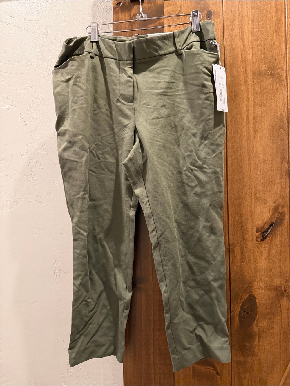 Liz Claiborne Olive Green Women's Stretch Trousers